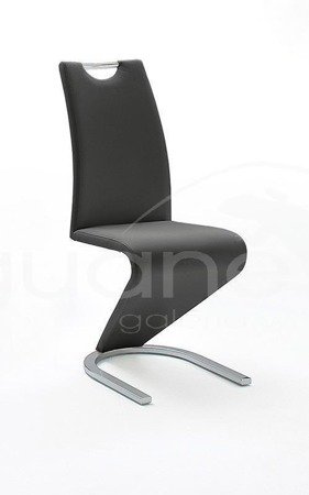 Krzesło AMADO ekoskóra czarna