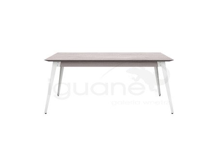 Stół LOFT OFF WHITE 180 cm nierozkładany nogi białe