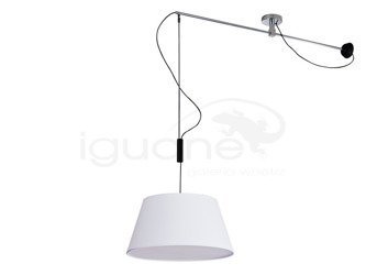 Lampa MALAGA biała