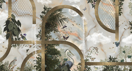 Mural Classic Gold MU13001 flizelina