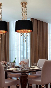 Lampa wisząca Kate czarna