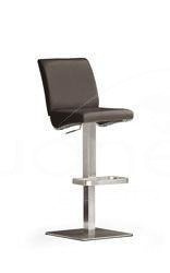 Hoker DIAZ podstawa kwadratowa skóra brązowa