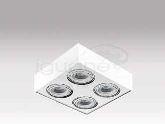 Lampa PAULO 4 12V biała