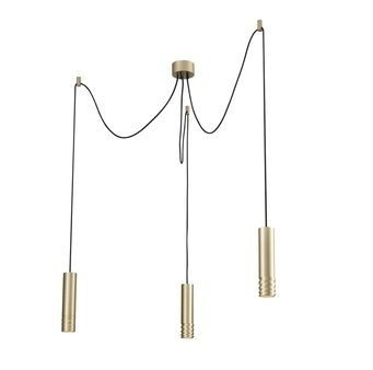 Lampa wisząca Locus L AZ3404 potrójna złota