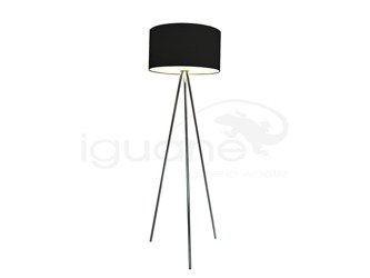 Lampa FINN podłogowa czarna