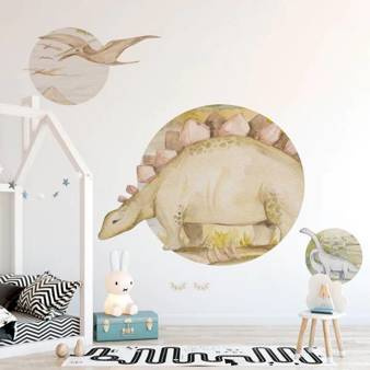 Mural koło Dino Story