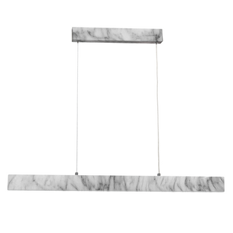 Lampa wisząca Pierce biały marmur