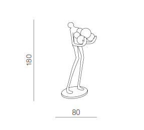 Lampa ATLAS B podłogowa 