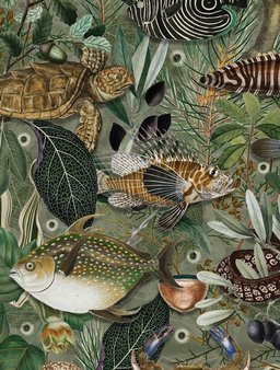 Mural Underwater Jungle WP-685