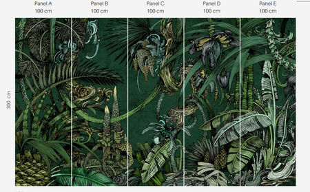 Mural Tropic 35 0712 08 Flizelina