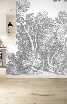 Mural Engraved Landscapes  WP-316