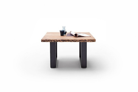 Stolik CARTAGENA 75cm, natur, antracyt mat "U"