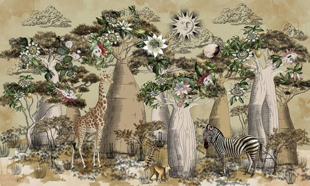 Mural Savana 35 0792 16 winyl