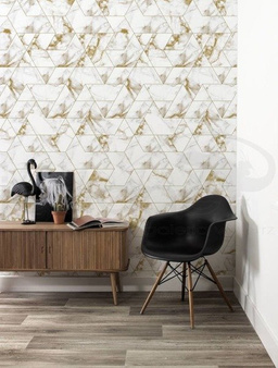 Mural Marble Mosaic Gold WP-576