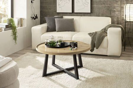 Stolik kawowy CASORIA 80 okrągły