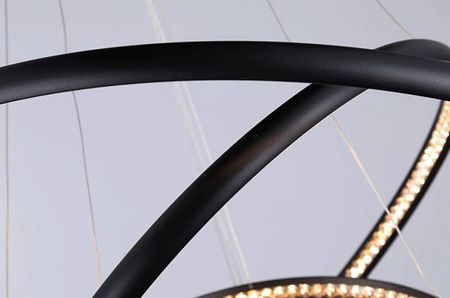 Lampa BRIGHTON 3 czarna