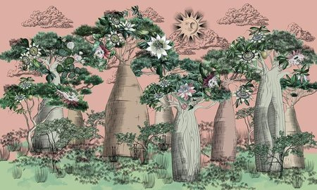 Mural Savana 35 0792 05  flizelina