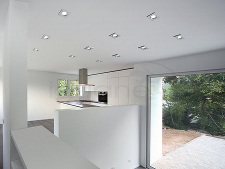 Lampa PABLO plafon aluminium