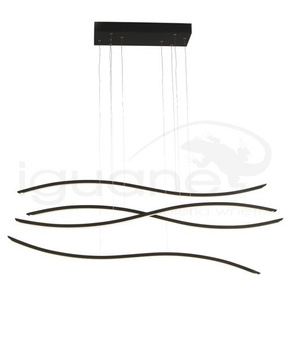 Lampa wisząca Waves czarna