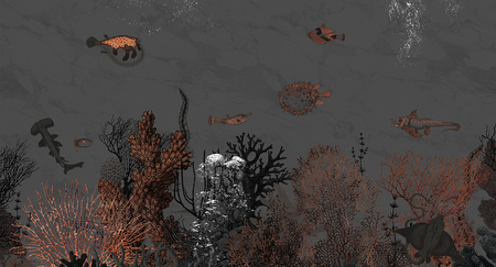 Mural Saint Lucia MU13092 flizelina