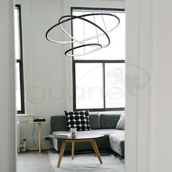 Lampa ORION czarna 80