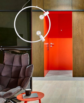 Lampa wisząca Orsola AZ3354 biała