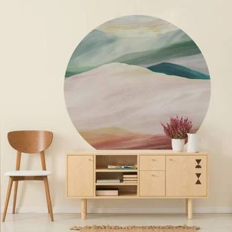 Mural koło Impression