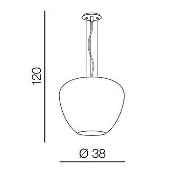 Lampa Baloro L AZ3175 biała
