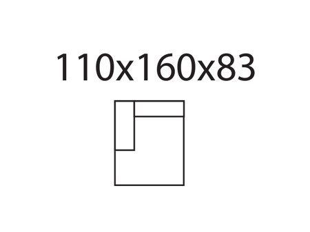 Moduł Vesta High CHL L/R tkanina