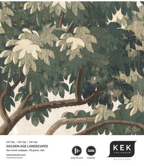 Mural Golden Age Landscape WP-783