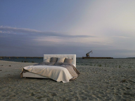 Łóżko Faro Bed 140x200 tkanina