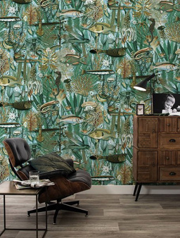 Mural Underwater Jungle WP-688