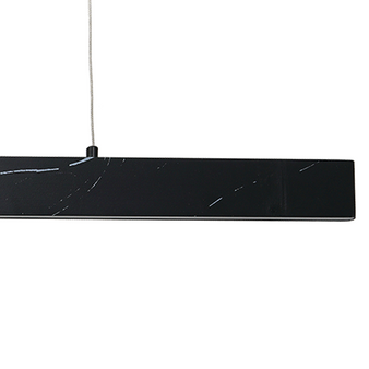Lampa wisząca Pierce czarny marmur