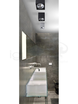 Lampa ALEX 12V czarna