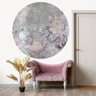 Mural koło Tapeta Stone Garden