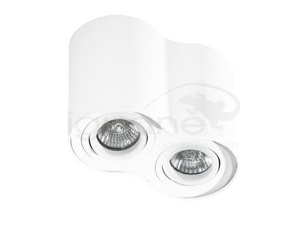 Lampa BROSS 2 plafon biała