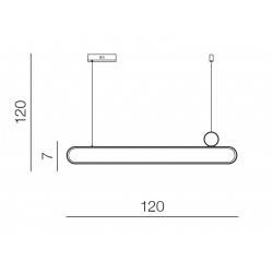 Lampa wisząca NICODEMO
