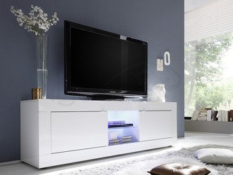 Szafka RTV BASIC duża biała