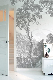 Mural Engraved Landscapes WP-322