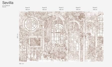 Mural Sevilla 35 0632 04 Flizelina
