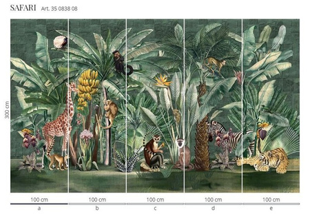 Mural Safari 35 0838 08 flizelina
