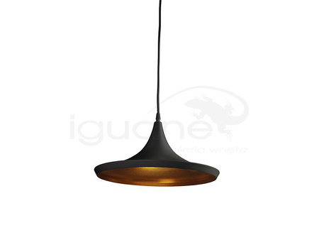 Lampa CHINK czarna /  złota wisząca