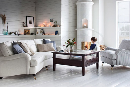 Sofa Birmingham zakrzywiona tkanina 