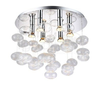 Lampa wisząca Luvia 49 szklana