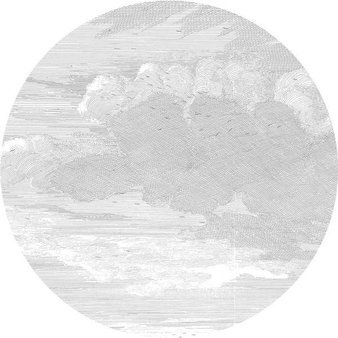 Mural Engraved Clouds CK-057