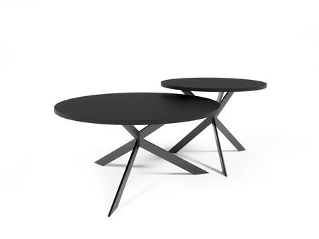 Zestaw stolików kawowy LIBRE czarny