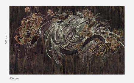 Mural Aves 35 0482 06 Flizelina