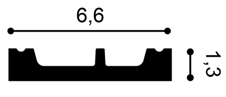 Listwa przysufitowa SX157