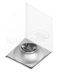 Lampa HUGO biała z wkładem aluminiowym