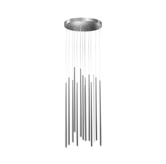 Lampa wisząca Louise 12 AZ3422 chrom